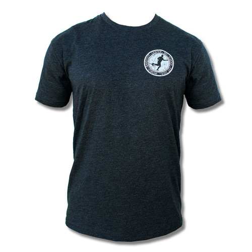 Vintage Badge Tee (Charcoal Grey) - Front Print Only Vintage Badge Tee (Charcoal Grey) - Front Print Only