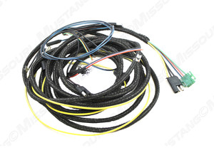 1967 Ford Mustang tail light wiring loom.