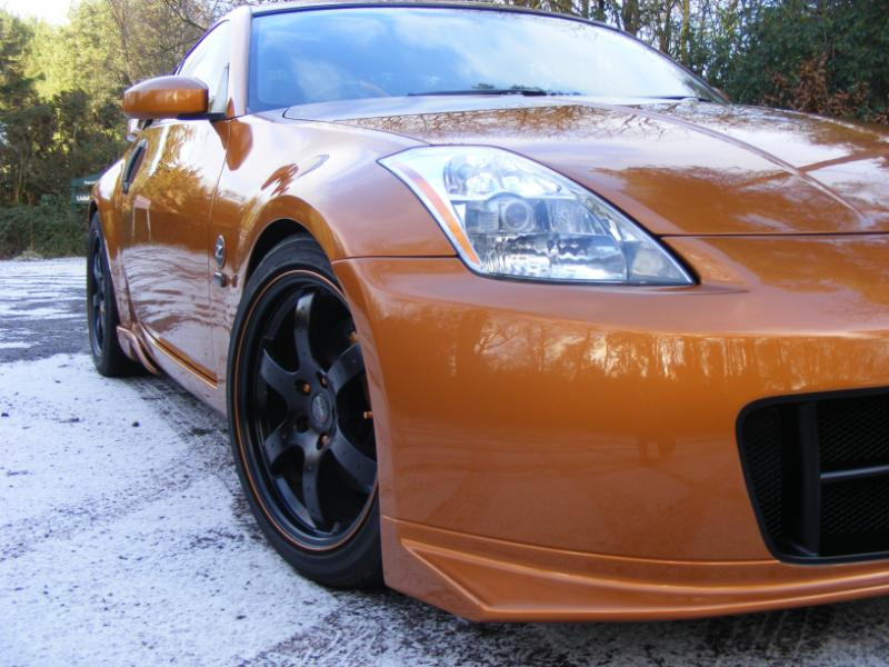Nissan 350Z Z33 Nismo N2 Style Front bumper with canards ...
