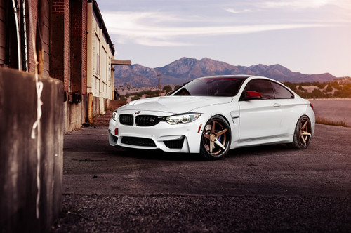 20" Ferrada FR3 Matte Bronze Alloy Wheels Mercedes C63 AMG BMW M3 M4 Staggered