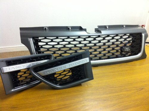 Range Rover Sport Autobiography Style Front Grill and Side Vents