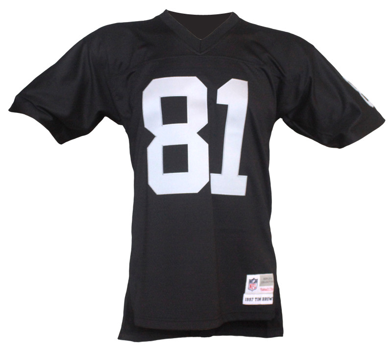 mitchell and ness raiders shirt