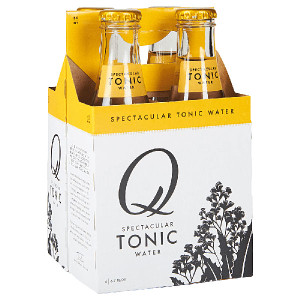 Q Tonic Superior Tonic Water 6.3oz (187ml) 4-Pack