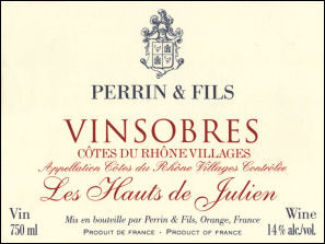 Perrin Vinsobres Vieilles Vignes les Hauts de Julien