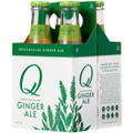 Q Ginger Ale Superior Ginger Ale 6.3oz (187ml) 4-Pack