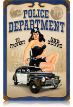   Vets on Police Pin Up   Pin Ups For Vets Store
