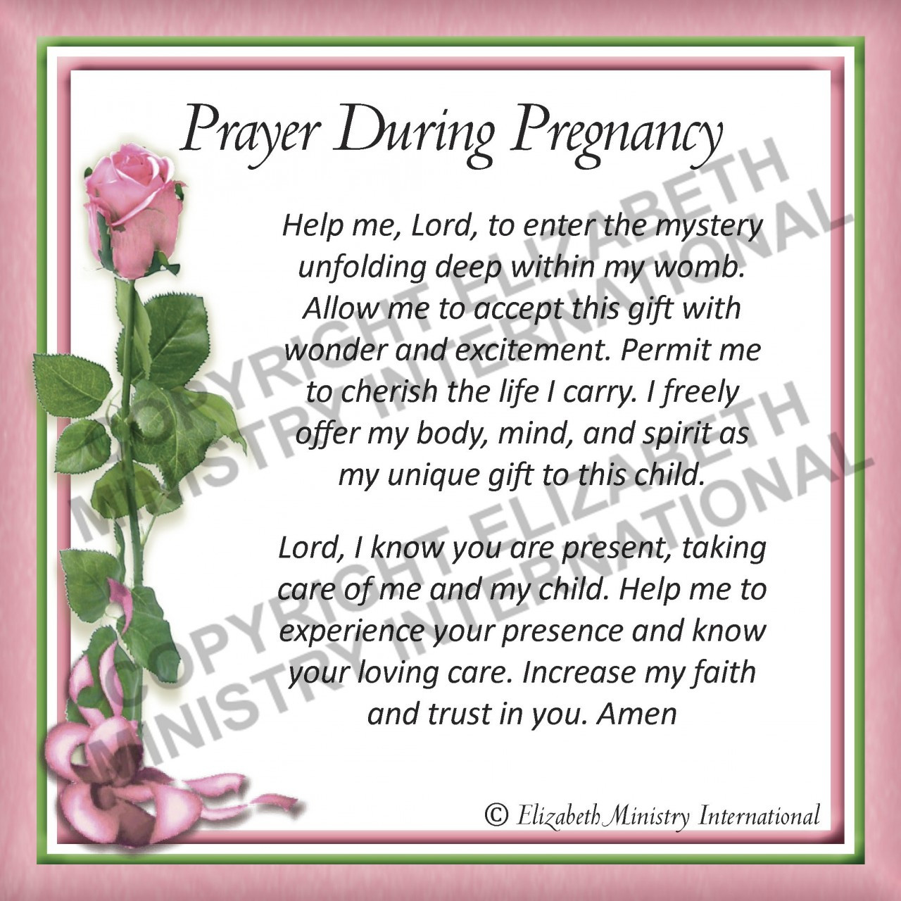 Prayer for a healthy pregnancy catholic 5k