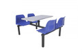 Canteen Furniture 4 seater double entry