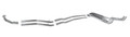 Exhaust System Stainless Dual TR6 72-76,SESTR6L