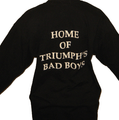 Long Sleeve Bad Boys T shirt Triumph TR8 The Wedge Shop Back