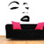 Face Wall Sticker