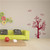 Curly Tree and birds wall sticker