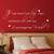 If I Lay Here Wall Quote Sticker