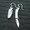 Folding knife earrings are totally cool gadgets you can wear, the sharpest functional jewelry around.
