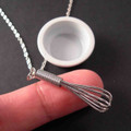 Let Me Whisk YOU Away - Mini Whisk Necklace