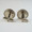 back view of secret compartment cufflinks