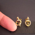 Knock Knock Who's There?  Functioning Tiny Door Knockers Earrings make a tiny "knock"