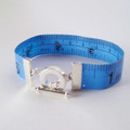 Do YOU Measure Up?  - Blue Tape Measure Bracelet