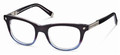 D Squared 5017 Eyeglasses 083 Dark Purple Brown Blue Crystal