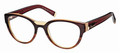 D Squared 5043 Eyeglasses 047 Transparent Burgundy Honey