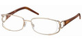 Roberto Cavalli RC0547 Eyeglasses 028 Gold-Brown