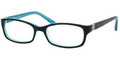 Kate Spade Regine Eyeglasses 0DH4 Black Aqua (5216)