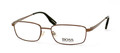 Hugo Boss 0078 Eyeglasses 0NHA Brown Semi Mat (5217)