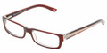 D&G DD1167 Eyeglasses 973 Bordeaux On Transpare (5316)