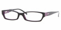Dkny DY4589 Eyeglasses 3411 Black/Violet (5116)