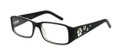 Vogue VO2635 Eyeglasses 1688 Op Black Transparent Glitt (5016)