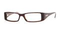 Anne Klein 8064 Eyeglasses 160 Brown Stripe (4814)