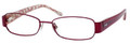 Fossil Lexie Eyeglasses 01W1 Shiny Burgundy