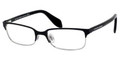 Alexander McQueen 4177 Eyeglasses 0QR7 Shiny Black-Palladium