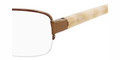 Liz Claiborne 343 Eyeglasses 01B0 Light Gold Pearl (5417)
