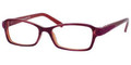Saks Fifth Avenue 245 Eyeglasses 0CZ7 PLUM BROWN (5316)
