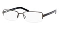 Christian Dior 0150 Eyeglasses 0ANQ Brown Metal Black Crystal (5617)