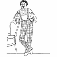 Men's Winter Trousers with or without Foot Straps