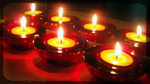 Pure beeswax tealights