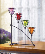 Jewel-Toned Candleholder
