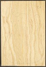 2A 2 Piece Swamp Ash Guitar Body