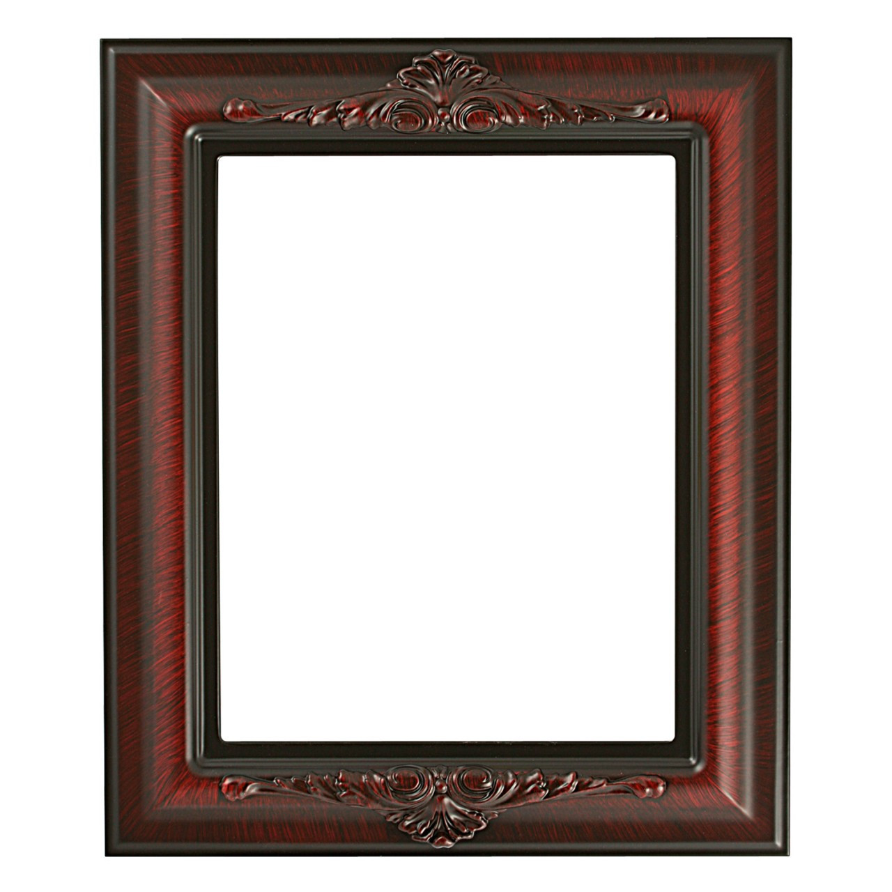 Rectangle Frame in Vintage Cherry Finish| Antique Stripping on