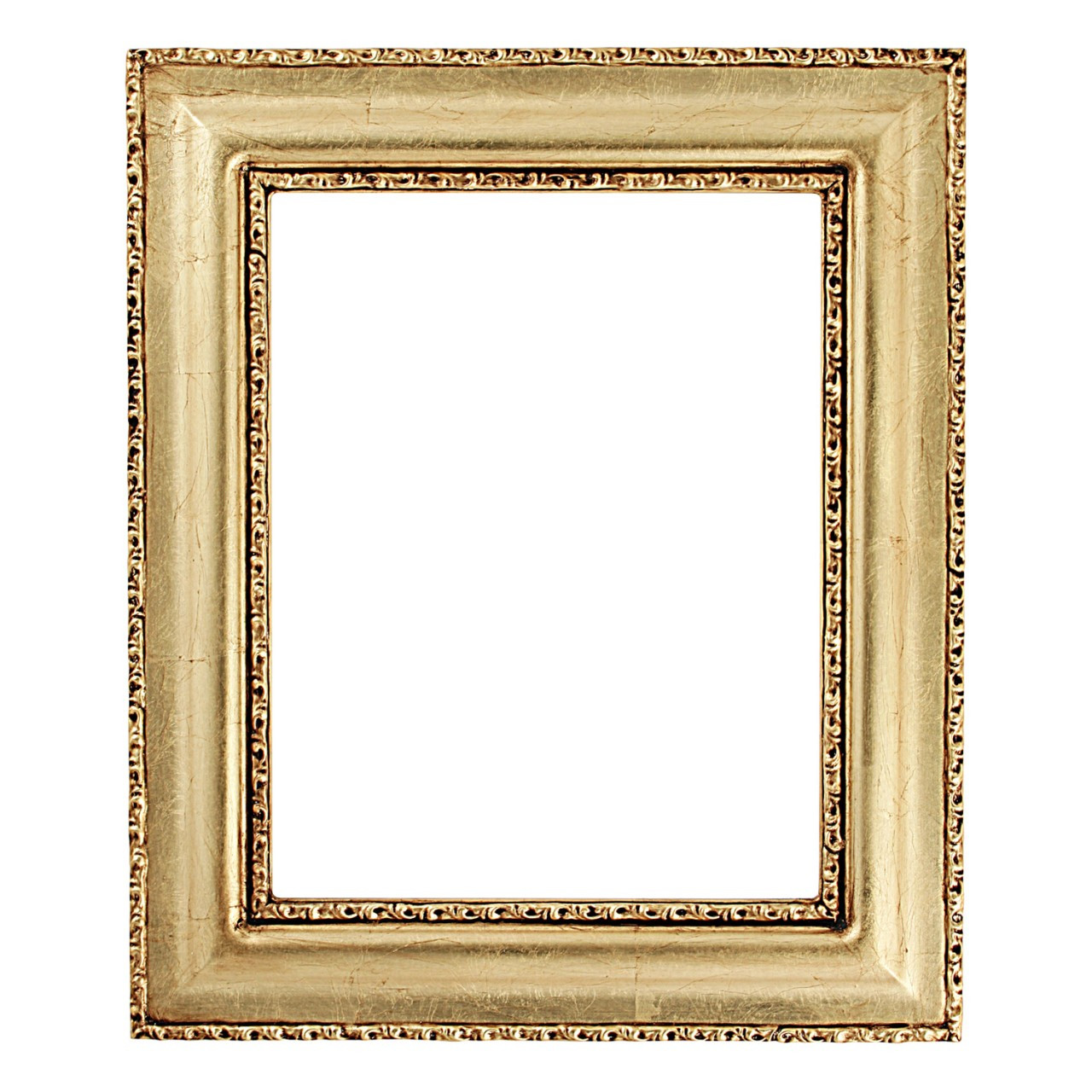 Rectangle Frame In Gold Leaf Finish Antique Gold Picture Frames With