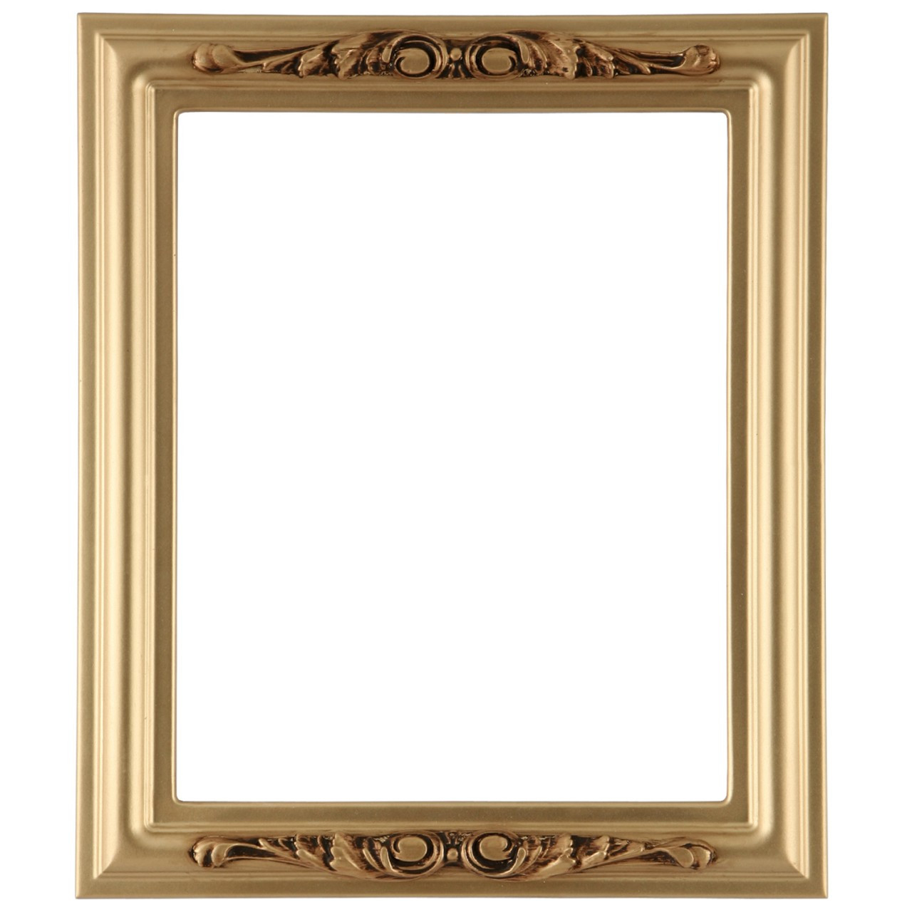 Rectangle Frame In Gold Spray Finish Antique Gold Paint Picture Frames