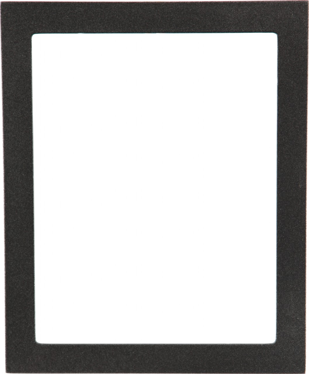 Rectangle Frame in Black Silver Finish | Simple Black Picture Frames ...