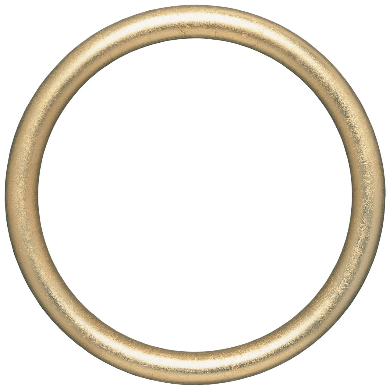 Round Frame In Gold Leaf Finish Gold Leaf Round Picture Frames With