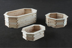 Octagon Planter Boxes
