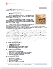 Printables Read Theory Worksheets grade 7 page 1 read theory workbooks algebra 7g 970l