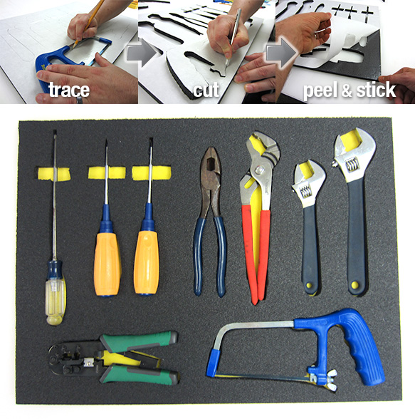 custom tool foam tool foam
