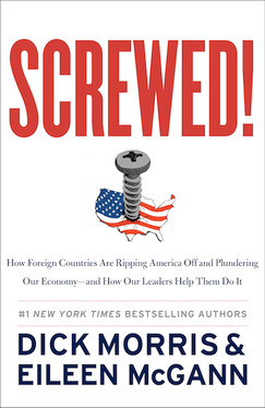Screwed Autographed Book by Dick Morris