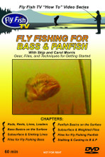 Fly Fishing for Bass & Panfish - DVD Cover Front